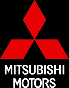 Logo Mitsubishi Fondo Negro